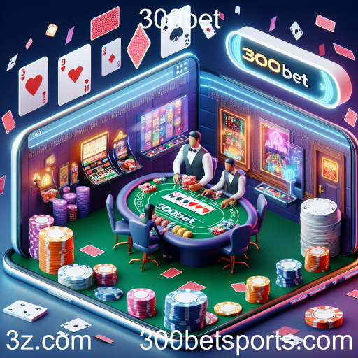 Poker Online na 300bet: A Atração do Jogo Virtual